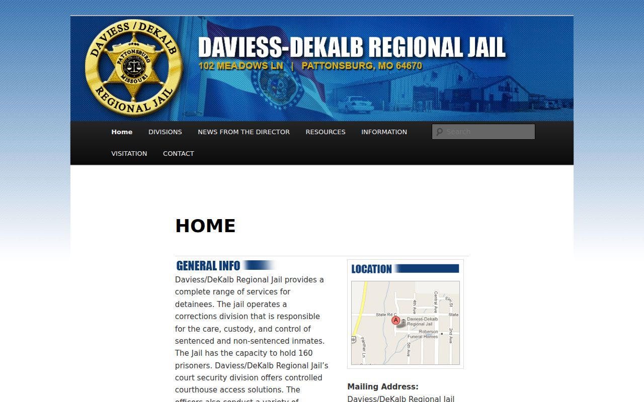 DeKalb County criminal booking records regional jail page